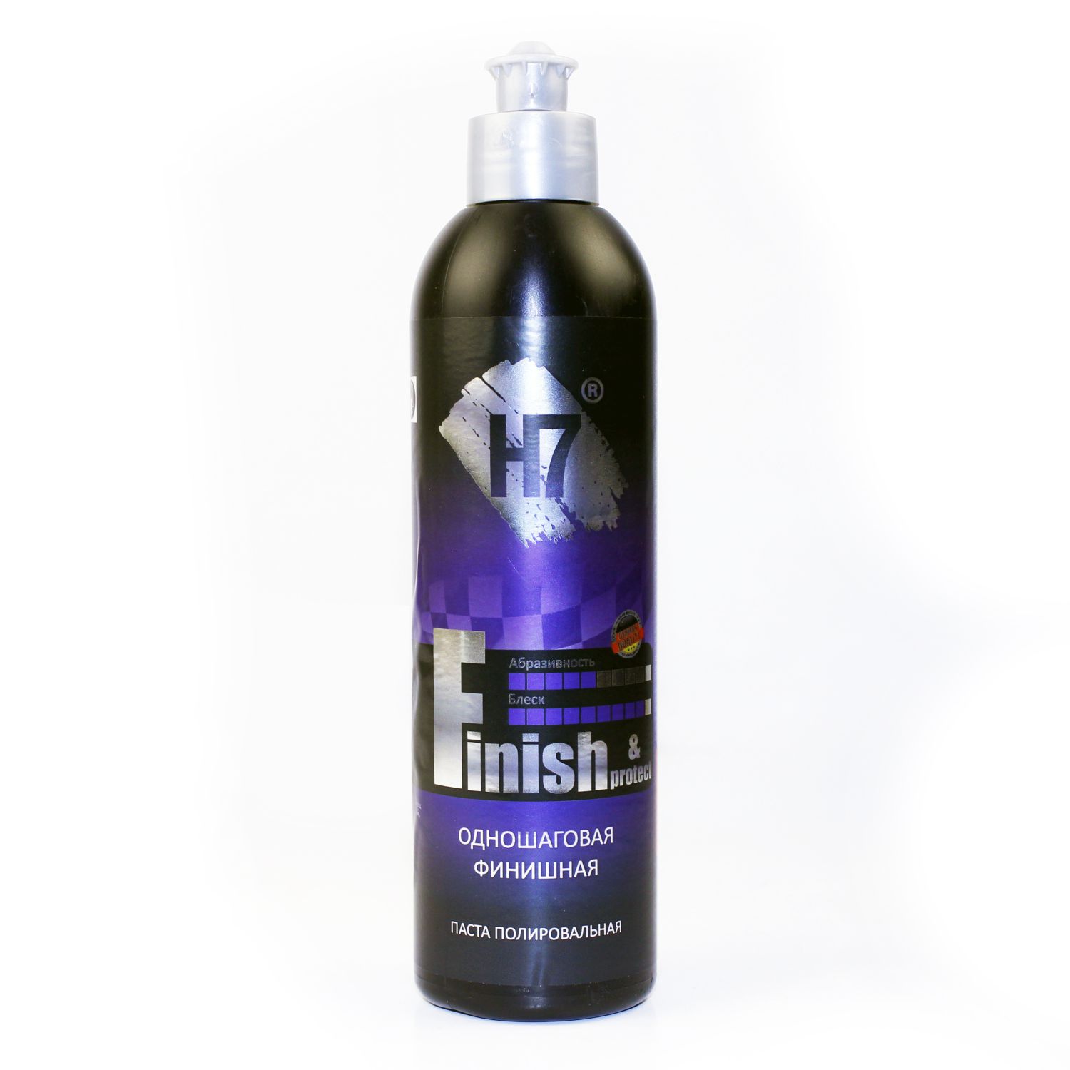 паста полировальная одношаговая мелкоабразивная finish & protect (0,25л) h7