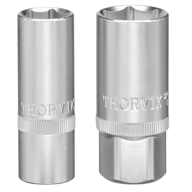 головка торцевая свечная 1/2"dr 21 мм thorvik