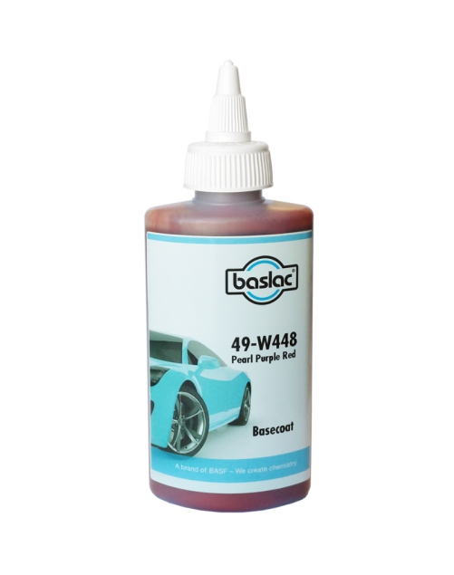 49-w448 эффектная добавка pearl purple red 100мл baslac
