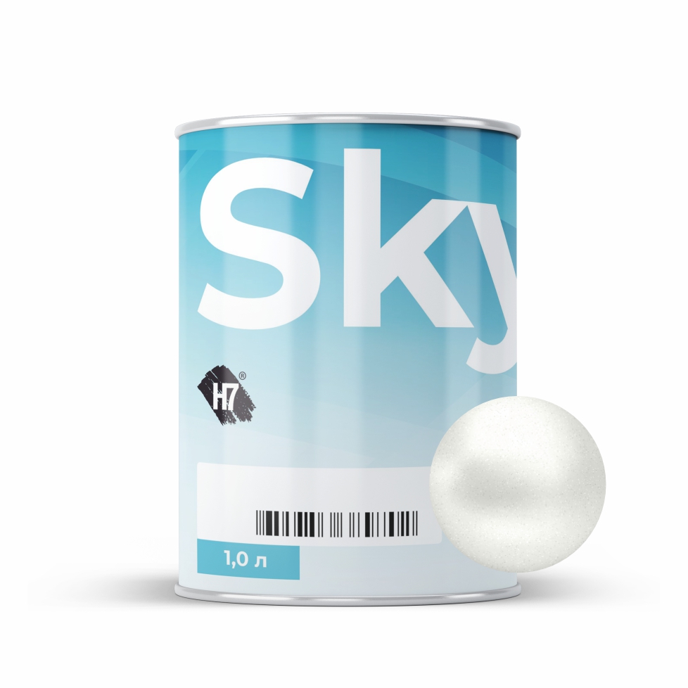 7203 course white pearl компонент для подбора автоэмалей базовый 1л skymix h7