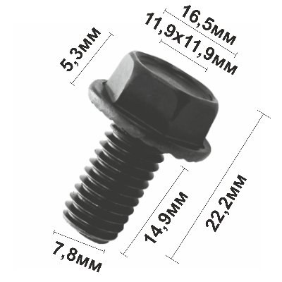 32072 (H2072) автокрепеж металлический Volkswagen