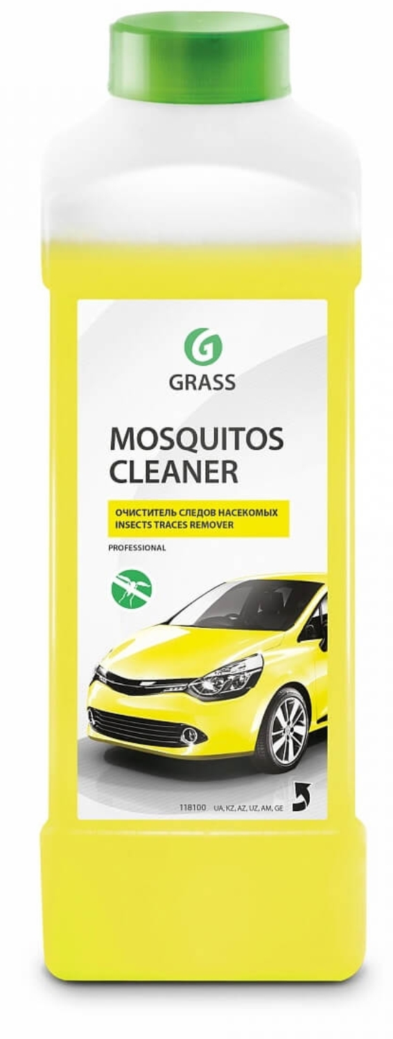 средство для удаления следов насекомых «mosquitos cleaner» 1л grass