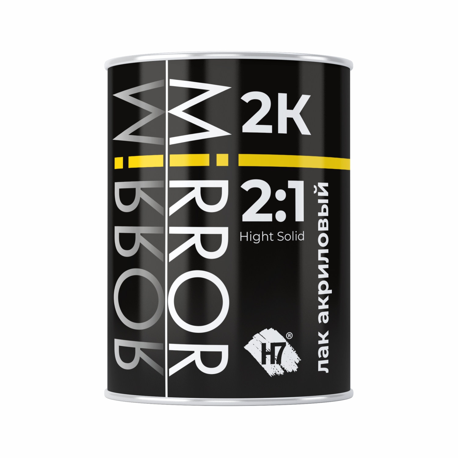 лак акриловый 2k 2:1 mirror 1 л н7