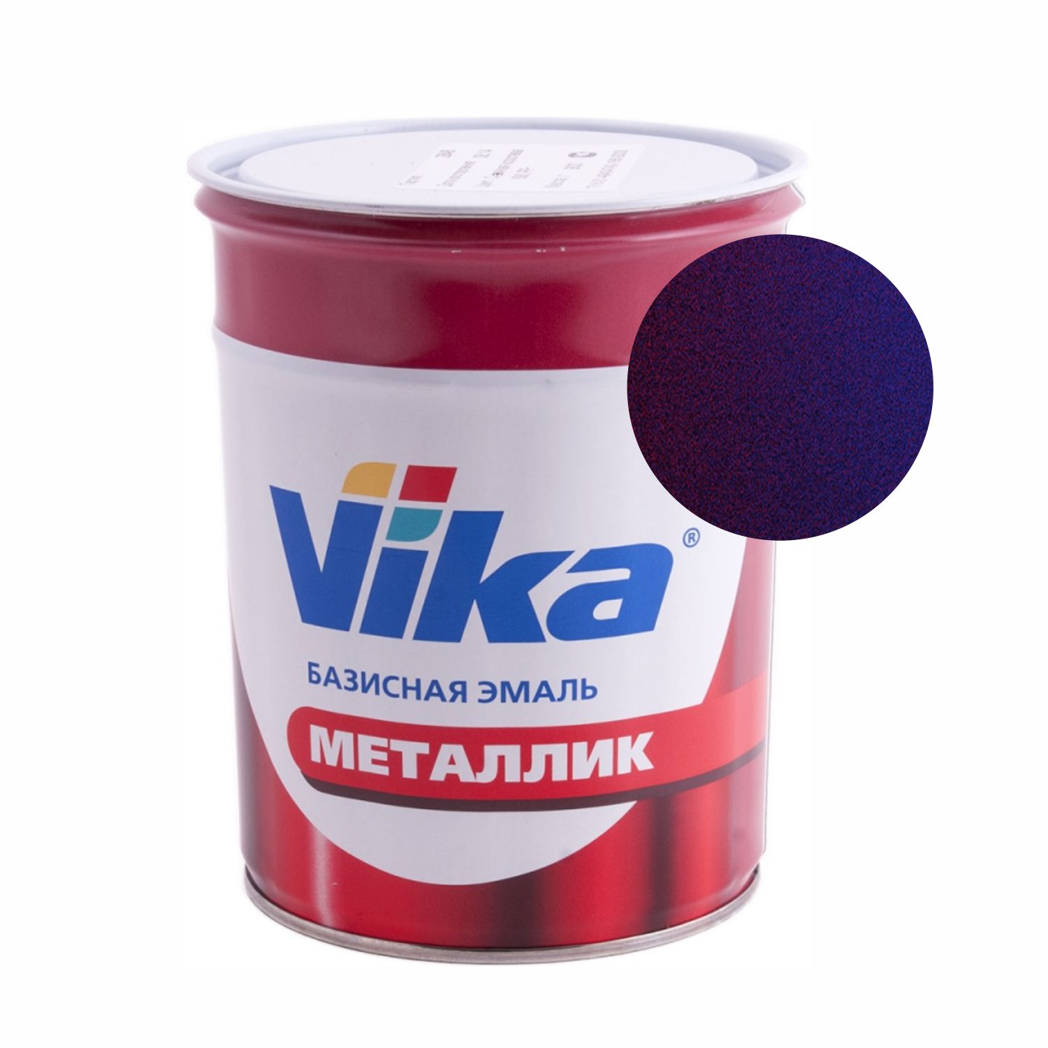 8070 красно-синяя база автоэмаль металлик пл-1348 (0,9кг)