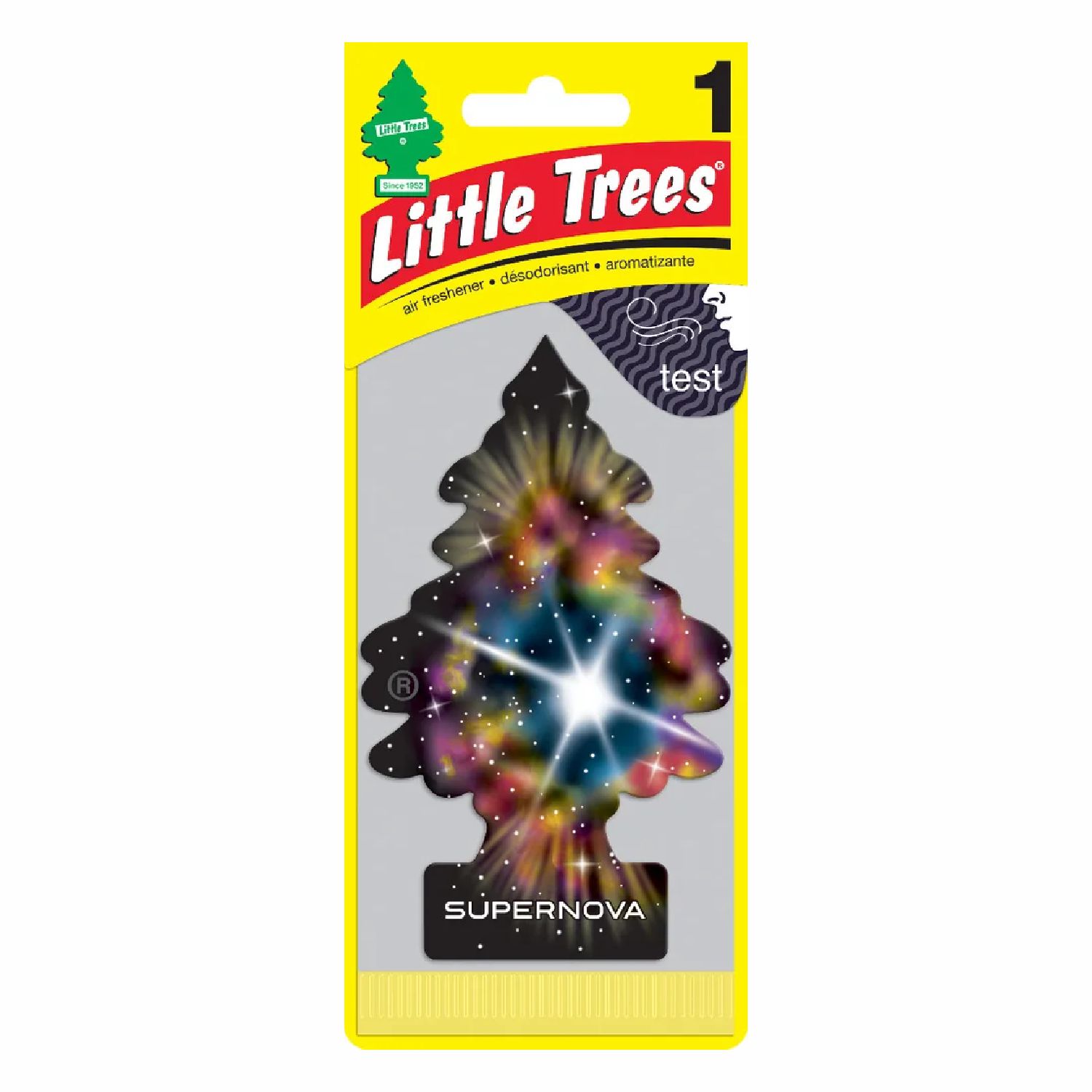 елочка "звездопад" (supernova) car freshener