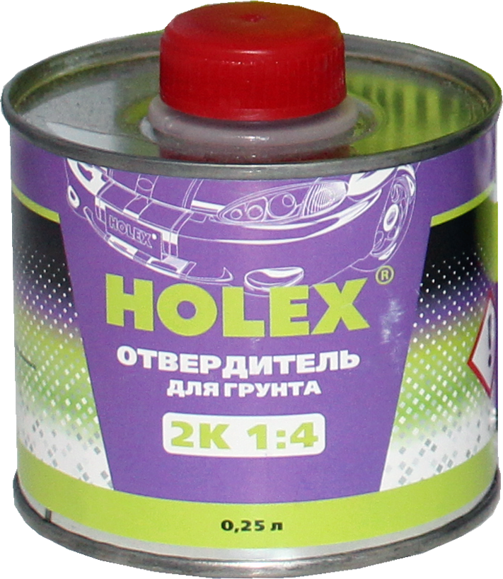 отвердитель 1:4 для грунта эпоксидного антикоррозионного (0,25л=0,2кг) holex