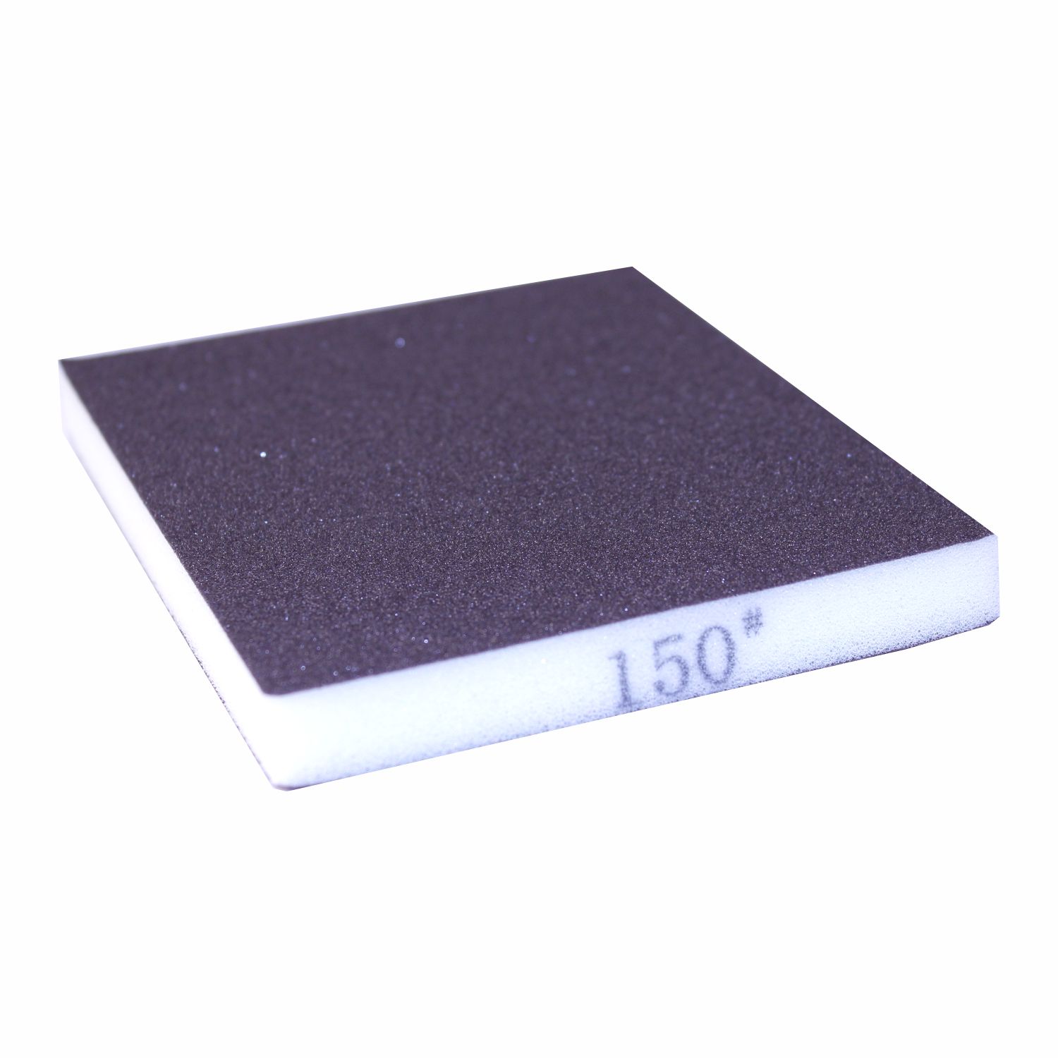 абразивная губка р150(280-320) 2-х сторонняя 98х120х13мм (1 шт) holex