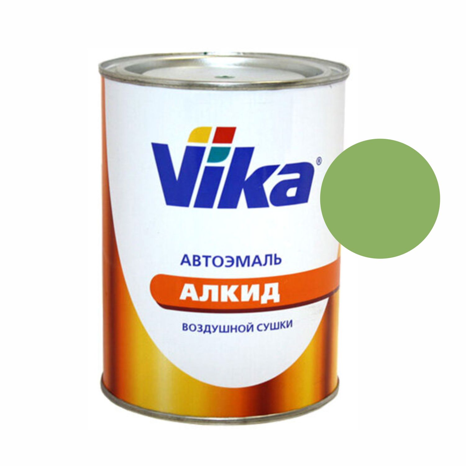 325 светло-зеленая автоэмаль алкидная 1к vika-60 0,8кг vika