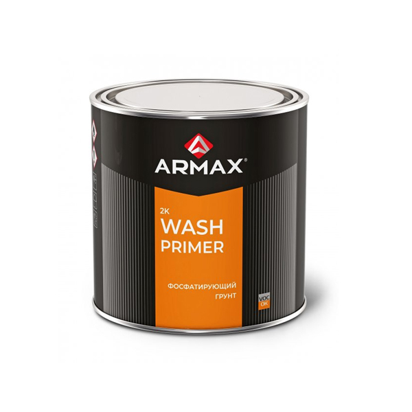 грунтовка фосфатирующая 2к wash primer красно-коричневая 0,8кг armax