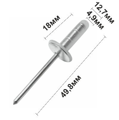 32017 (H2017) заклепка алюминиевая