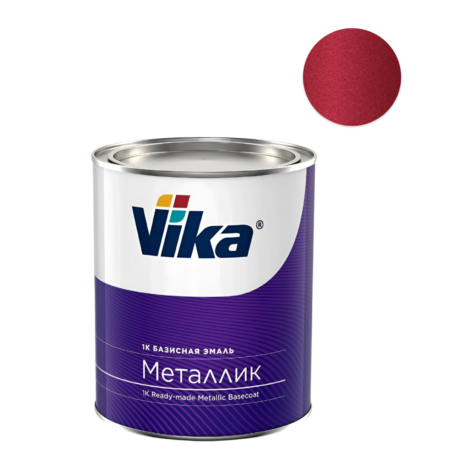 100 Триумф автоэмаль металлик 0,75кг Vika