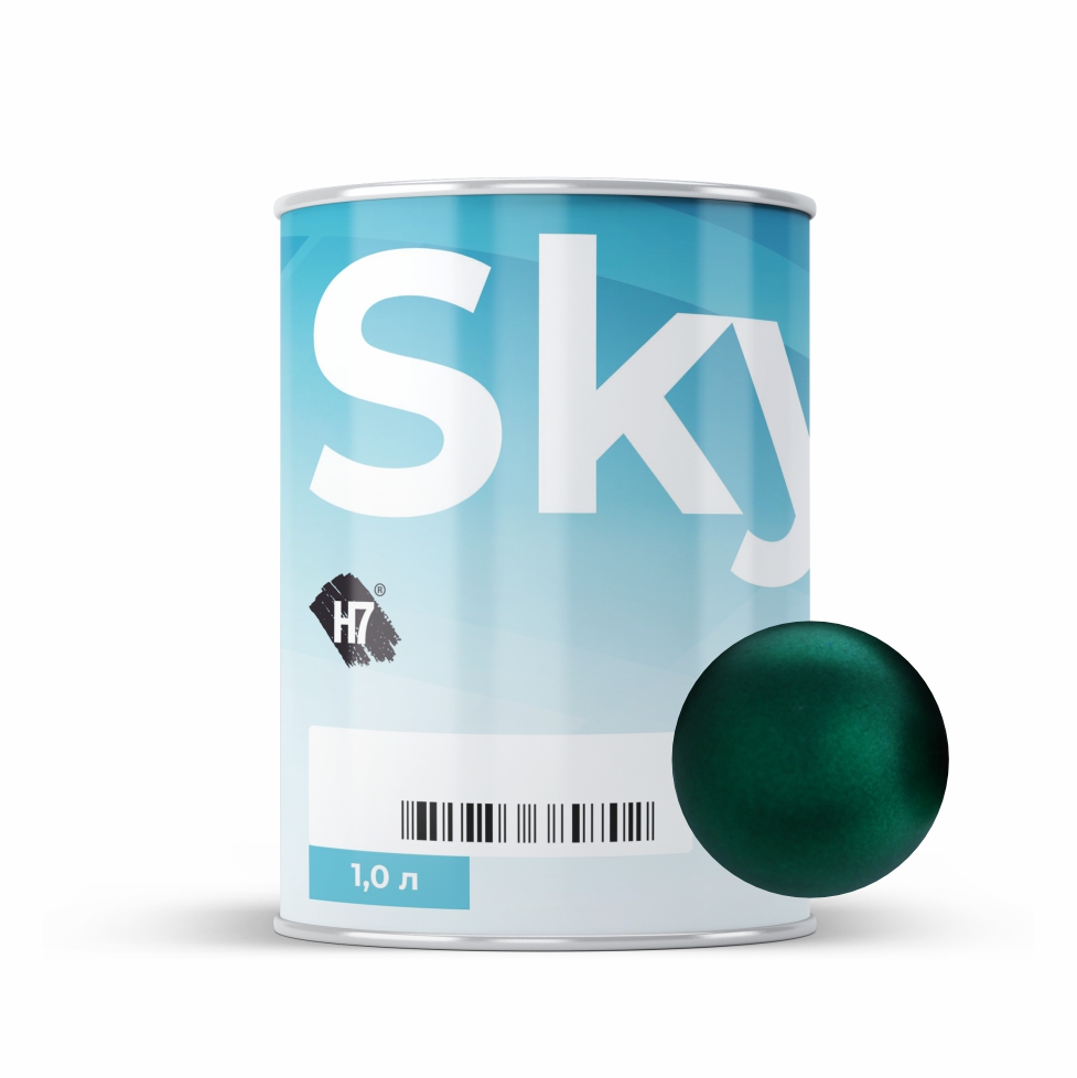 7043 phthalocyanine green компонент для подбора автоэмалей базовый 1л skymix h7