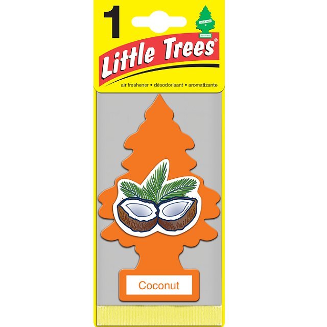 елочка "кокос" (coconut) car freshener
