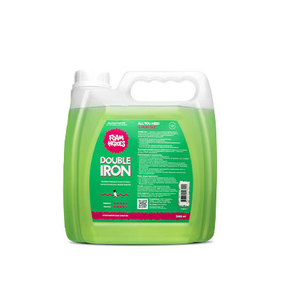 очиститель металлических вкраплений double iron 3л foam heroes