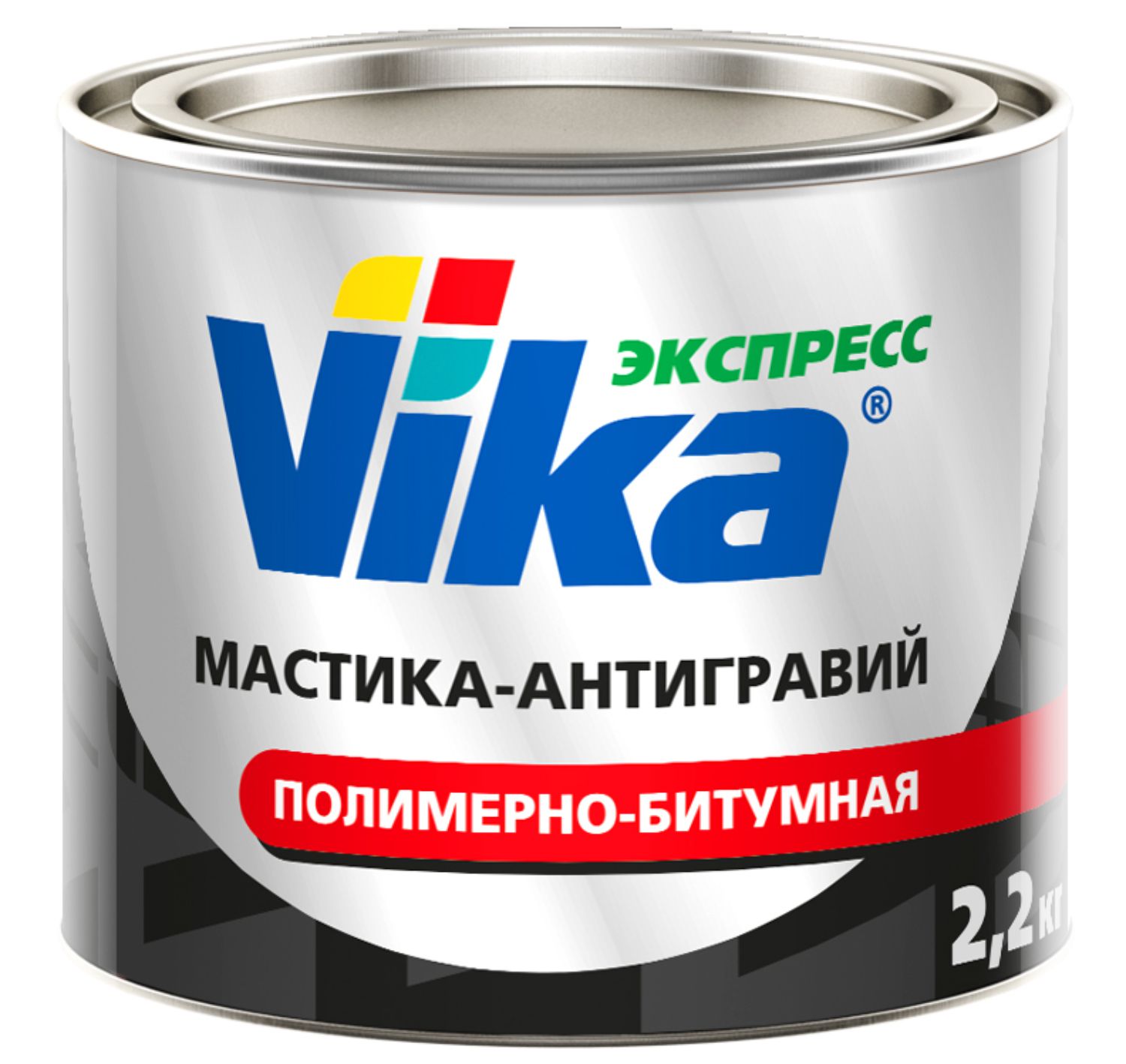 мастика полимерно-битумная антигравий (2,2кг) vika