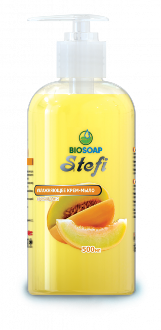 Крем-мыло Stefi сочная дыня 500мл BIOSOAP