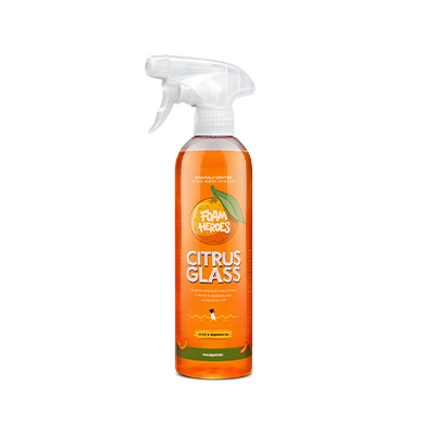 очиститель стекол универсальный citrus glass 500мл foam heroes (триггер)