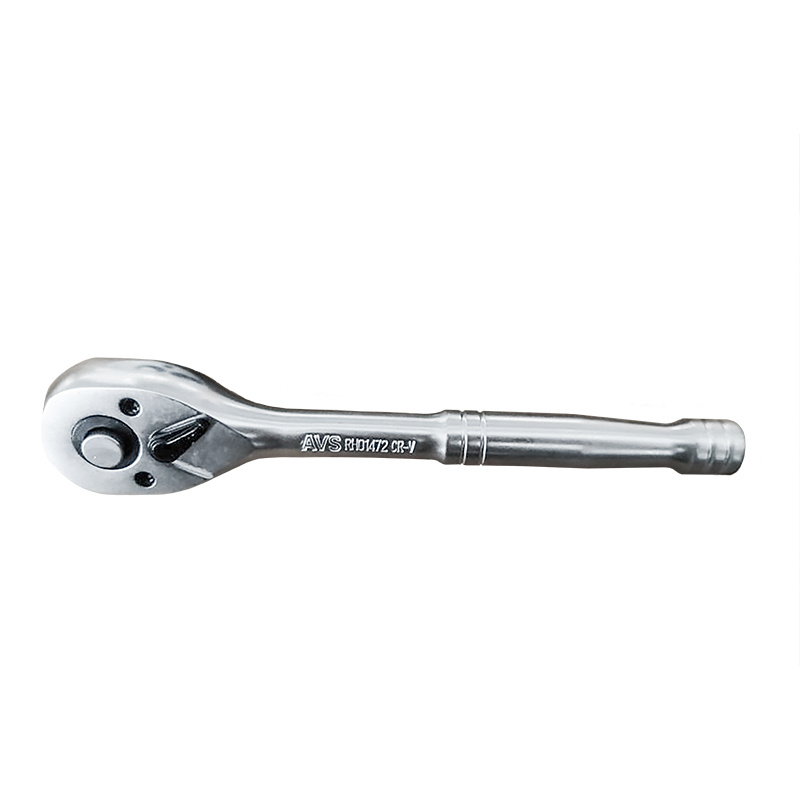 рукоятка трещоточная 1/2"dr 72 зубца (металлическая ручка) rh01272 avs