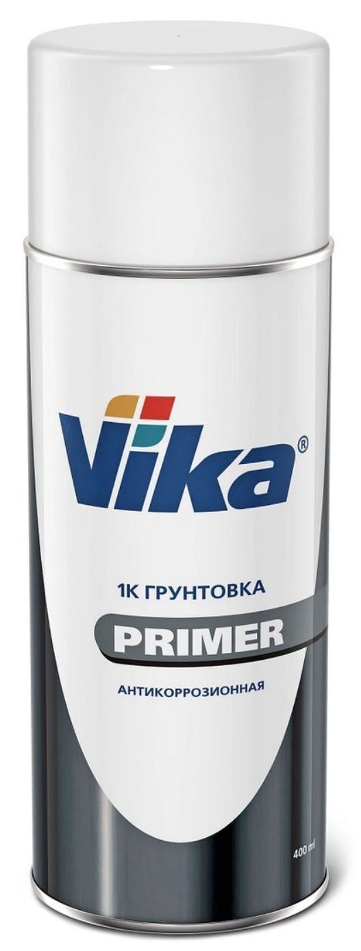 аэрозольная грунтовка праймер vika серая 520мл