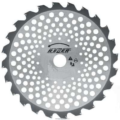 Нож для бензокосы GS-O,230x25.4x1.3x40T 40 зубьев Rezer