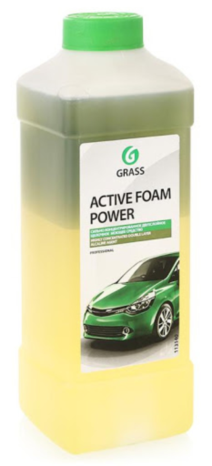 активная пена «active foam power» 2к самый эффективный кан. 1л grass