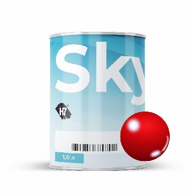 7019 Transparent Scarlet компонент для подбора автоэмалей базовый 1л SkyMix H7