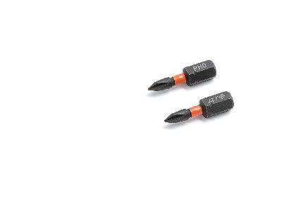 Бита ударная 1/4'', PH0 × 25 мм, 2шт Дело техники