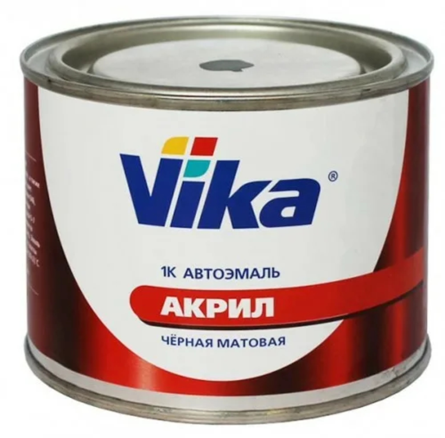 автоэмаль ак-142 черная матовая (1-компонентная) (0,4кг) vika