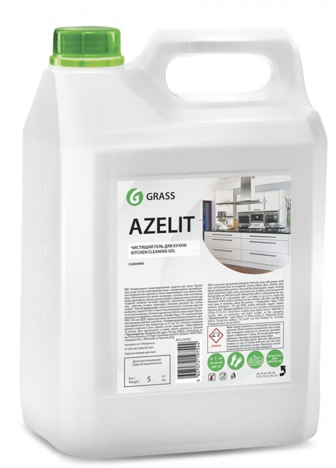 Чистящее средство "Azelit" гель 5,4кг GraSS