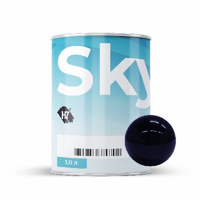 7054 Peacock blue компонент для подбора автоэмалей базовый 1л SkyMix H7