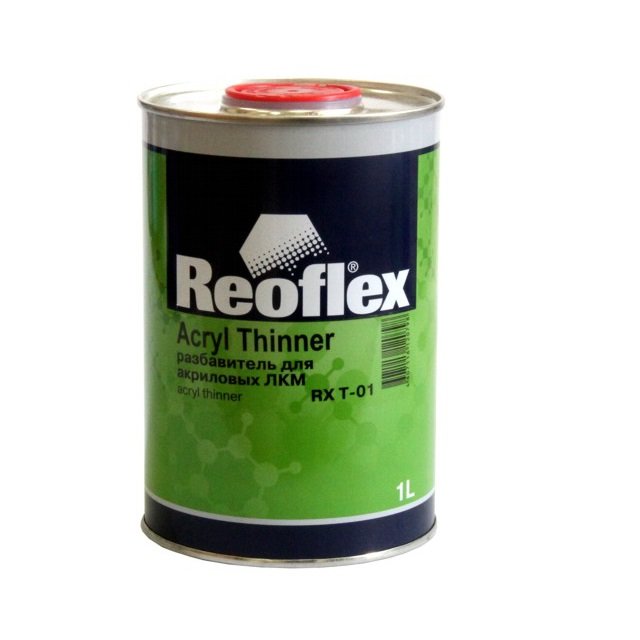 разбавитель для акриловых лкм reoflex 1л rx t 01