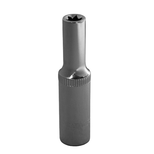 головка торцевая глубокая 1/4"dr внешний torx e6 ombra