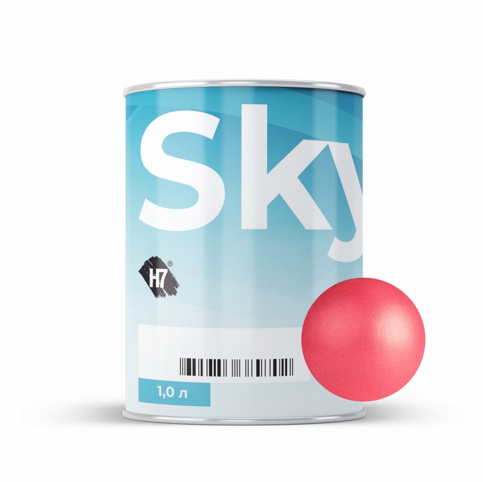 7210 red pearl (course) компонент для подбора автоэмалей базовый 1л skymix h7