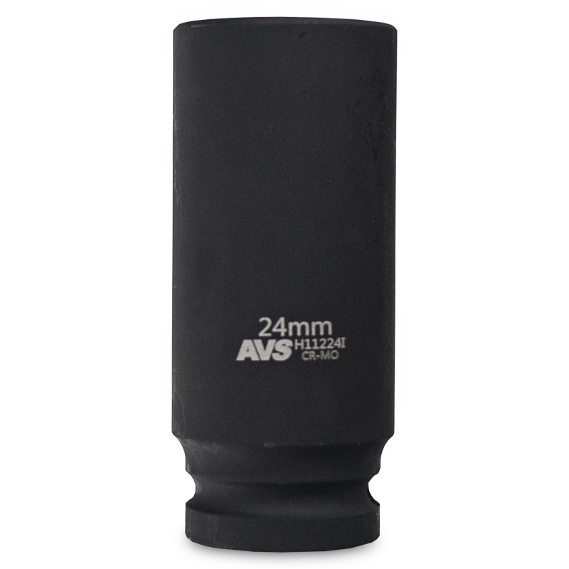 головка торцевая ударная глубокая 6-гранная 1/2''dr (24 мм) h11224i avs