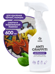 средство для удаления пятен "antigraffiti" professional 600мл grass