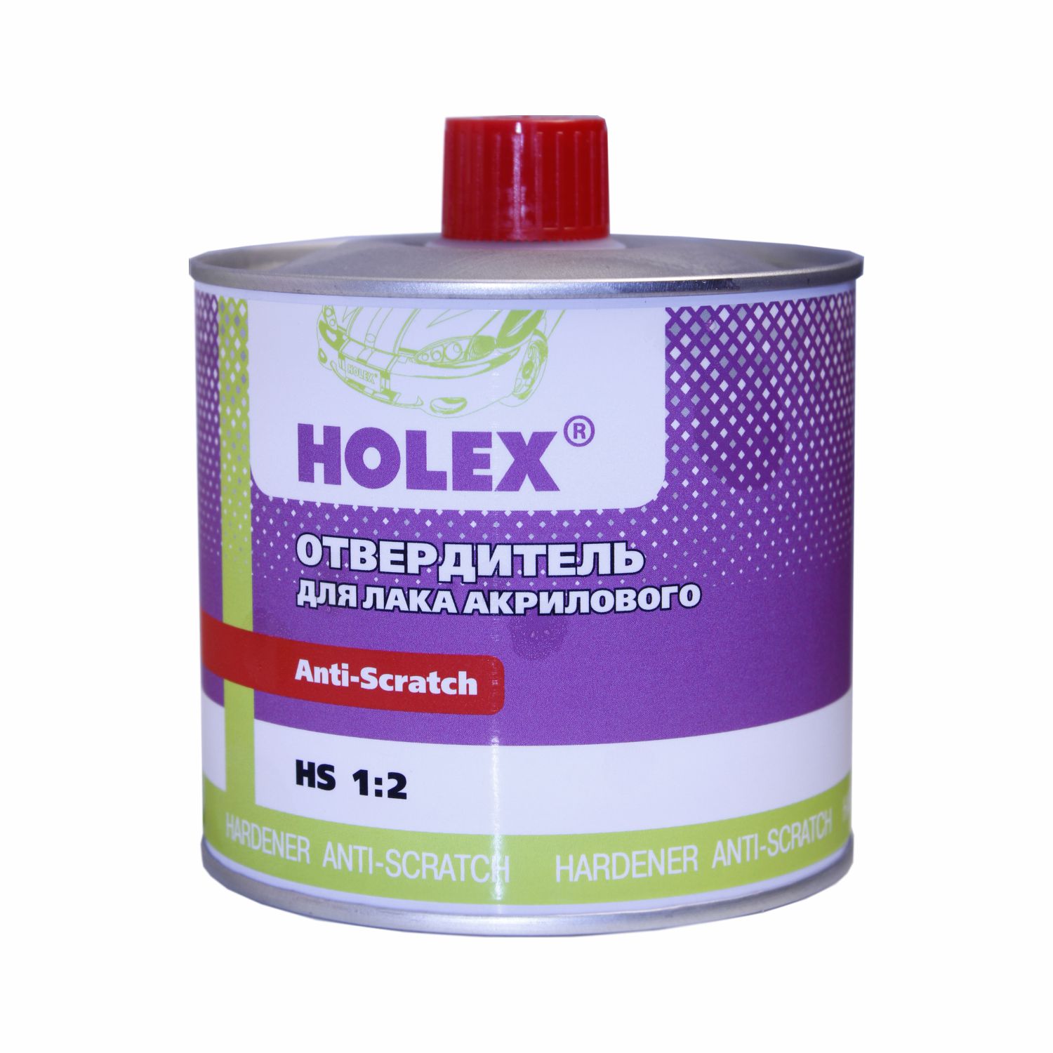 отвердитель для лака 2к hs 2:1 anti-scratch (0,5) holex