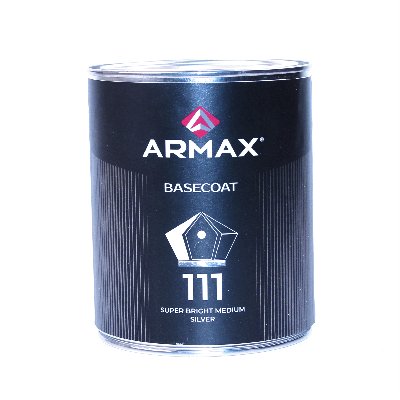 111 SUPER BRIGHT MEDIUM SILVER Эмаль базисная 0,93кг ARMAX