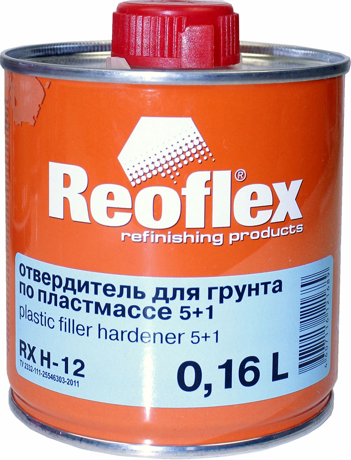 отвердитель для грунта по пластмассе 2к 5+1 0,16л reoflex