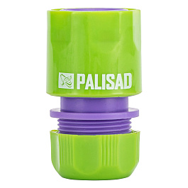 соединитель пластмассовый, быстросъемный для шланга 1/2 palisad