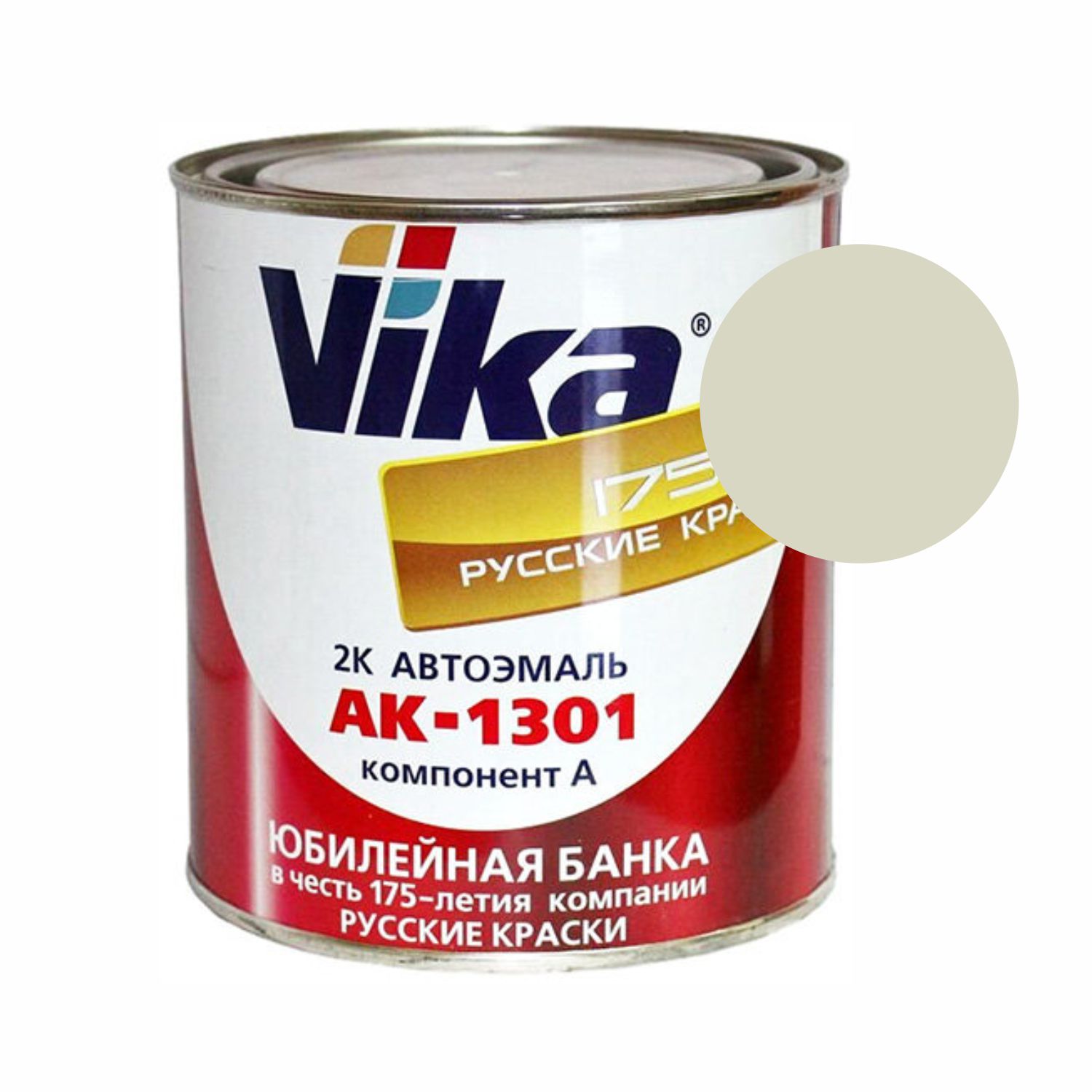 101 автоэмаль ак-1301 белый газ (0,85кг) vika