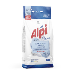 Стиральный порошок "Alpi White" для белого 10 кг GraSS