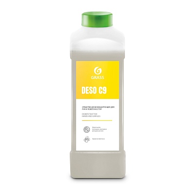 средство дезинфицирующее "deso c9" 1л grass