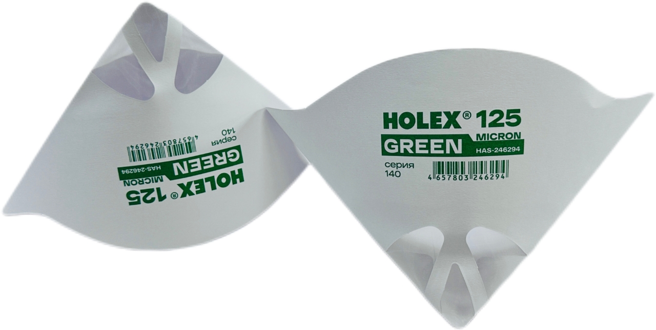 Лейка одноразовая, размер ячейки 125мкм 140 серия GREEN HOLEX