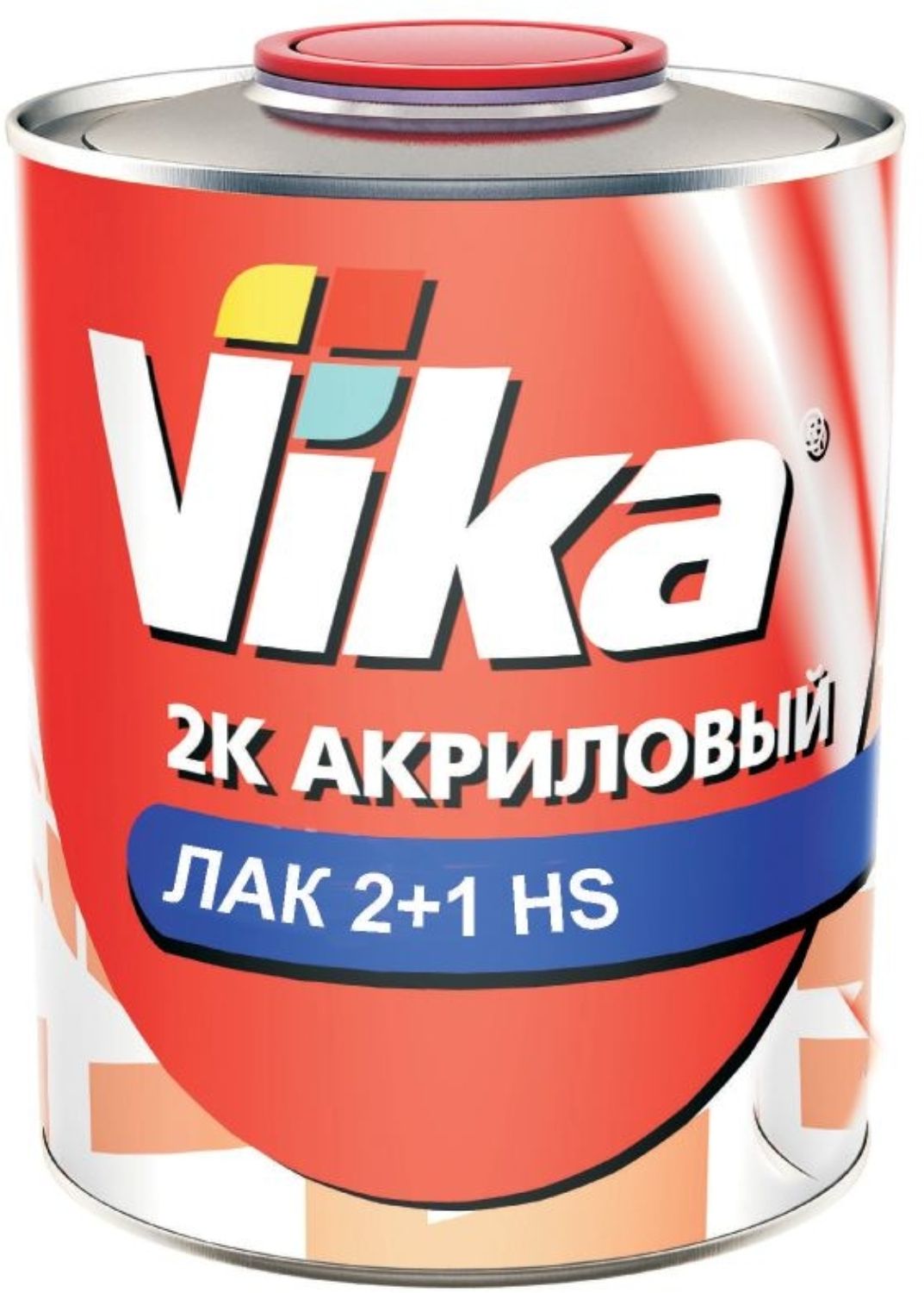 лак акриловый 2к 2:1 hs 0,85кг vika