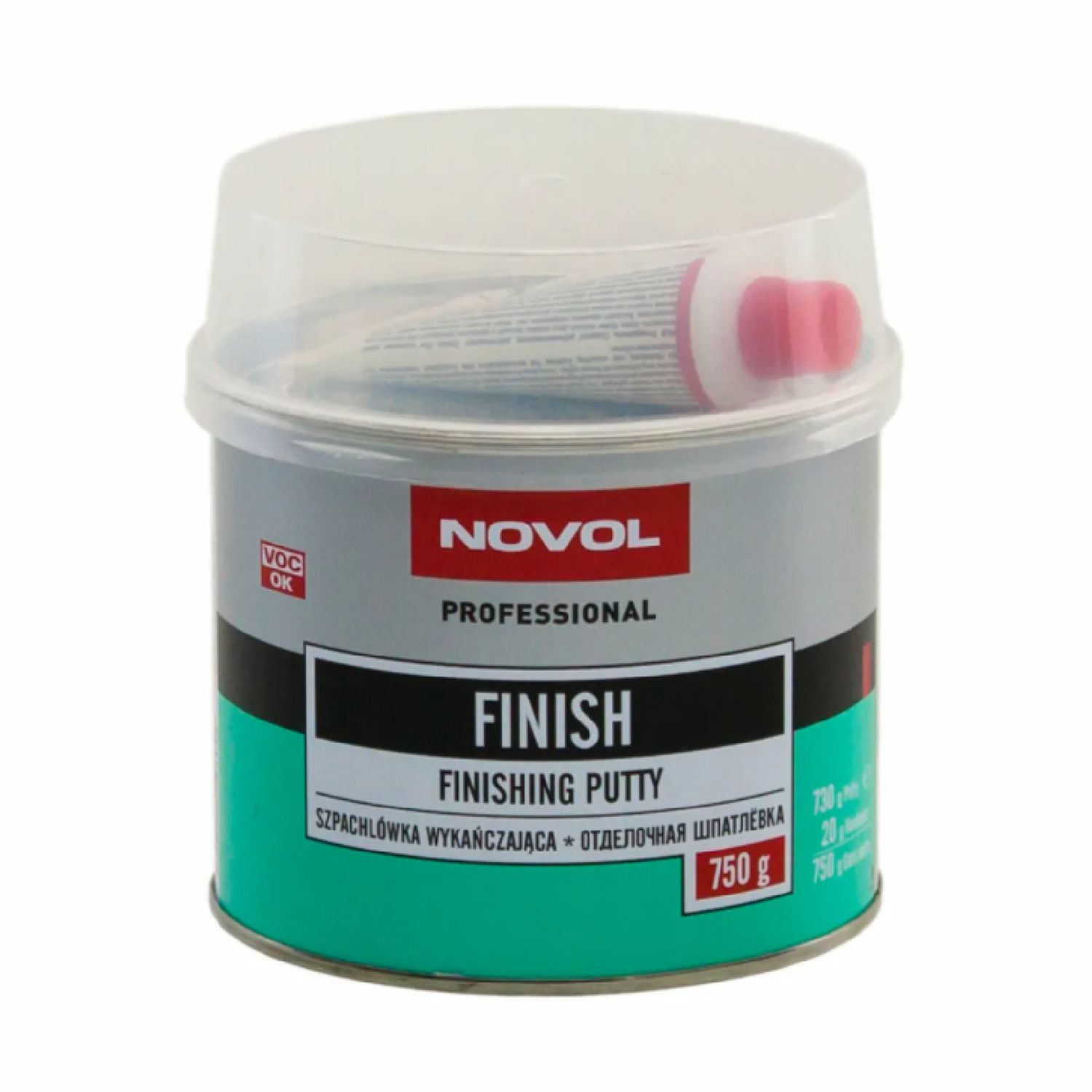 шпатлевка полиэфирная универсальная "finish" novol(0,75кг)