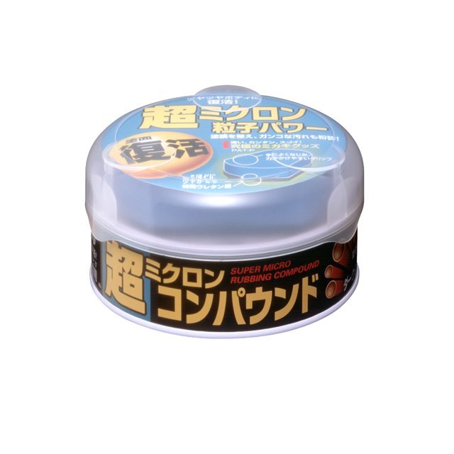 полироль абразивный мелкий soft99 micro rubbing compound для темных,180 гр