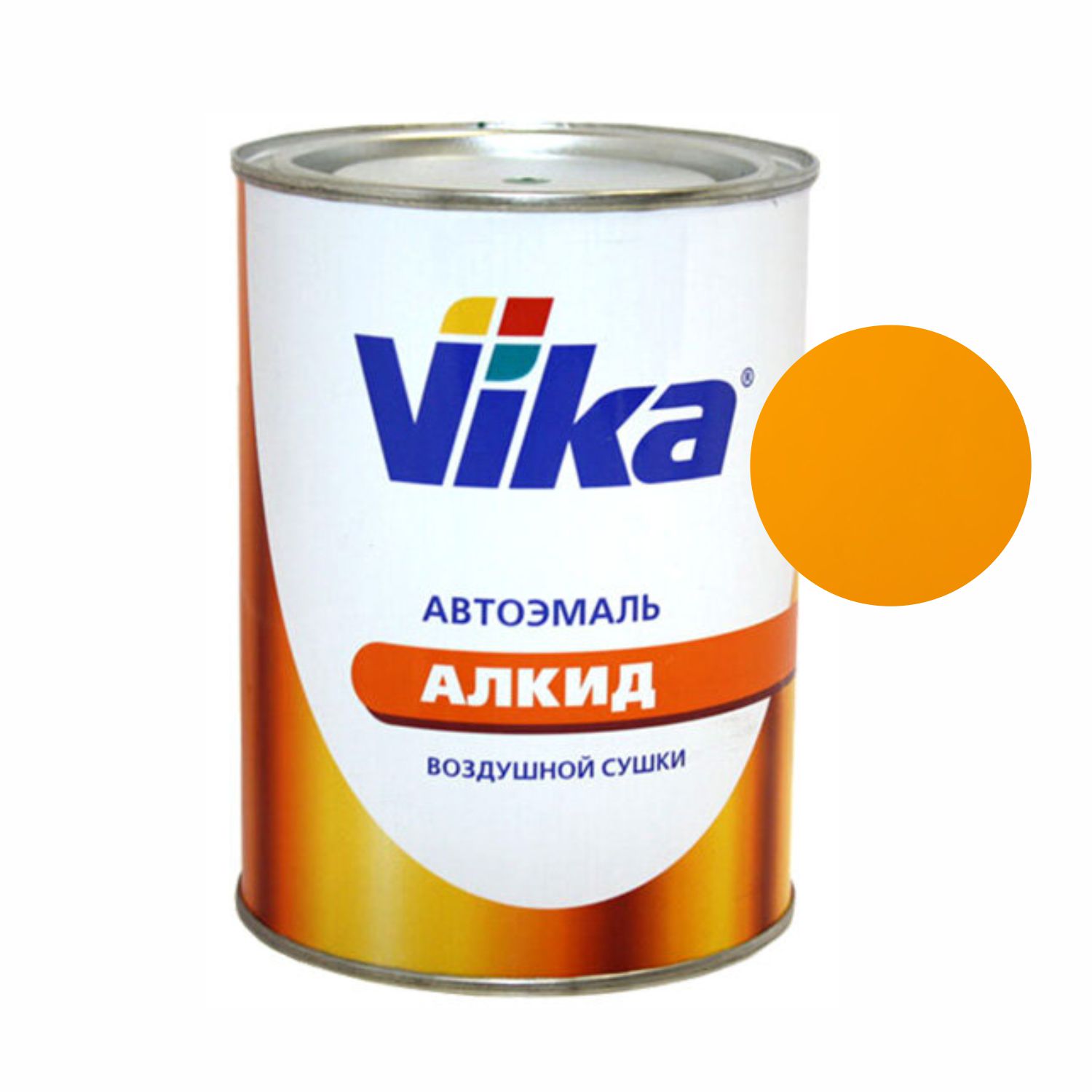 286 золотисто-желтая автоэмаль алкидная 1к vika-60 0,8кг vika