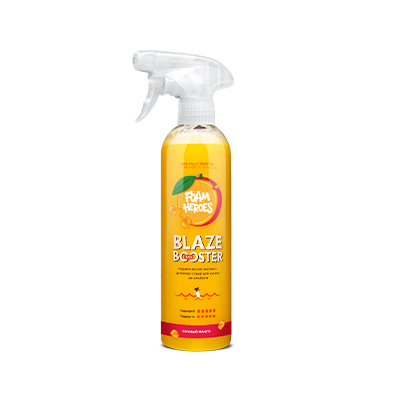 спрей-детейлер керамический blaze booster mango 500мл foam heroes (триггер)