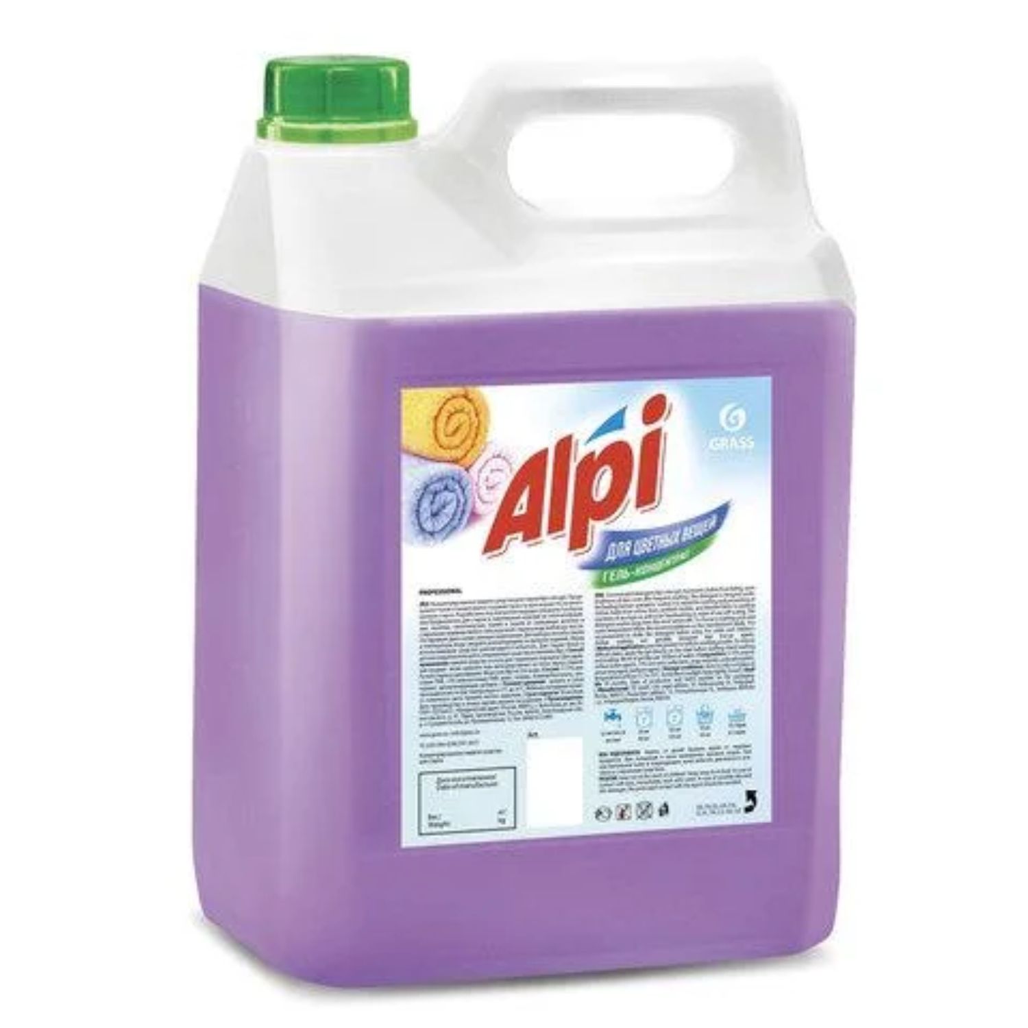 Гель-концентрат "ALPI" для цветных вещей 5кг GraSS