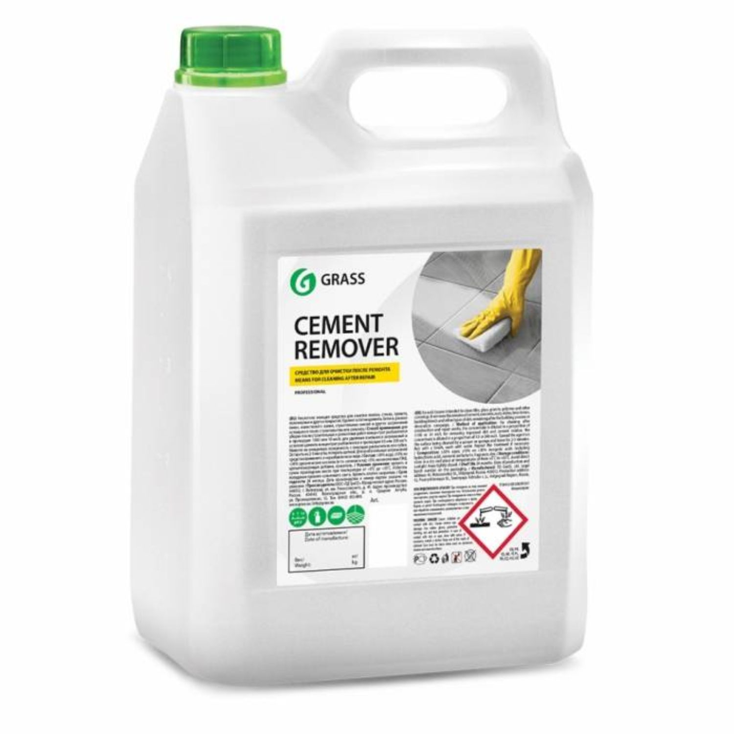 Средство для очистки после ремонта "Cement Remover" 5,8кг GraSS